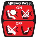 CITROEN Jumper 2 Phase 2 (2014-2023) - Désactivation de l'airbag frontal passager - 1
