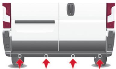 CITROEN Jumper 2 Phase 2 (2014-2023) - Aide sonore au stationnement arrière - 1