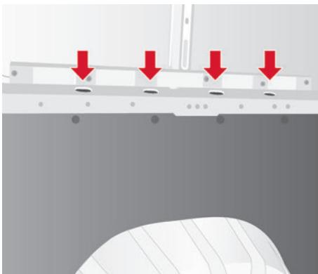 CITROEN Jumper 2 Phase 2 (2014-2023) - Support pour rail d'arrimage - 1