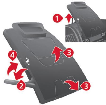 CITROEN Jumper 2 Phase 2 (2014-2023) - Tablette écritoire rabattable - 3