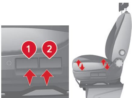 CITROEN Jumper 2 Phase 2 (2014-2023) - Siège avant conducteur - 2