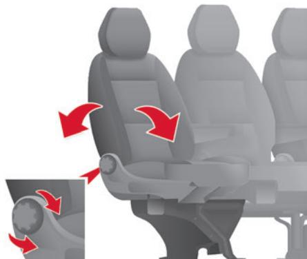 CITROEN Jumper 2 Phase 2 (2014-2023) - Inclinaison du dossier - 1