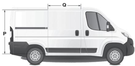 CITROEN Jumper 2 Phase 2 (2014-2023) - Dimensions - 3