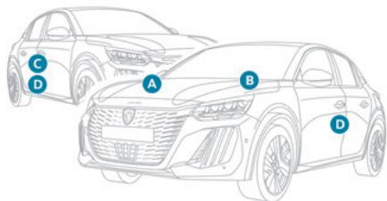 PEUGEOT 208 2 Phase 2 (2023) - Éléments d'identification - 1