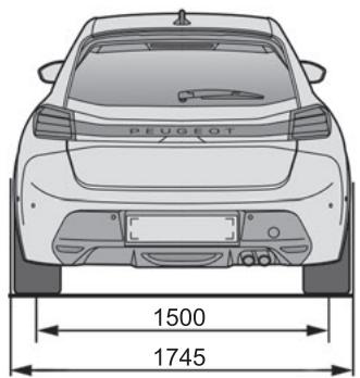 PEUGEOT 208 2 Phase 2 (2023) - Dimensions (en mm) - 2