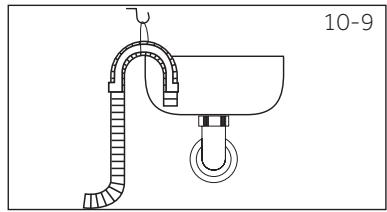 HAIER HW80BP14929A - Tuyau de vidange à l'évier - 1