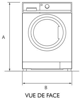 HAIER HW100BP14929A - 11,2- Dimensions du produit - 1