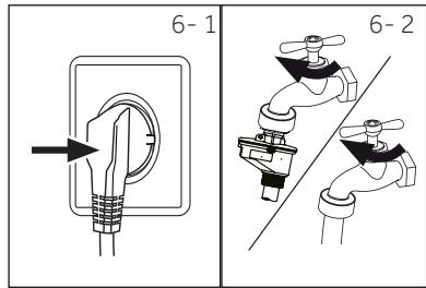 HAIER HW100BP14929A - Raccordement à l'approvisionnement d'eau - 1