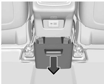 CADILLAC XT6 (2023) - Espace de rangement arrière - 1