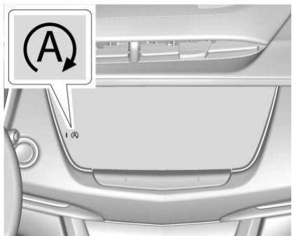 CADILLAC XT6 (2023) - Commutateur de désactivation d'arrêt automatique - 1
