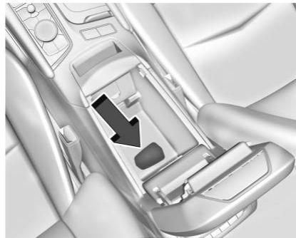 CADILLAC XT6 (2023) - Démarrage du véhicule avec une pile de clé-télécommande faible - 1