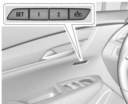 CADILLAC XT6 (2023) - Sièges à mémoire - 1