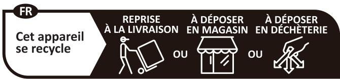 SAMSUNG RS70F64KEF - Consignes concernant la Directive DEEE - 3