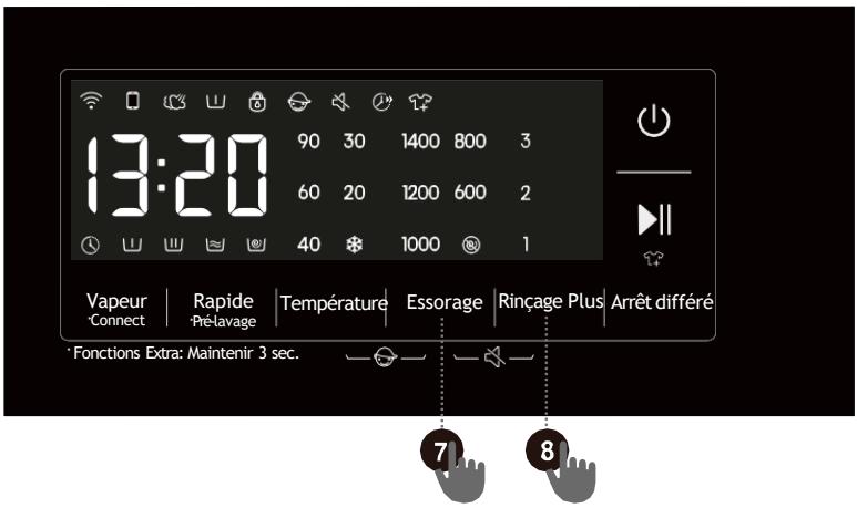 HISENSE WF3S9043BW7 - + 7 Sécurité enfants 😊 - 1