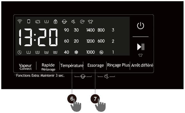 HISENSE WF3S9043BW7 - Arrêt différé - 3