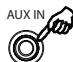 MUSE M22LD - Utilisation de l'entree auxiliaire (aux. IN) - 1