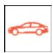 BMW X4 (2022) - Avertisseur d'intersection : un vehicule venant de droite a eté détecté - 1