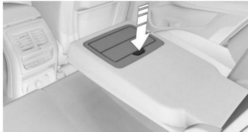 BMW X4 (2022) - Ouverture du porte-boissons - 1