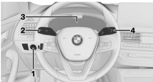 BMW X4 (2022) - Autour du volant - 1