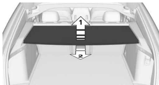 BMW X4 (2022) - Cache-bagages dans le compartment à bagages - 1