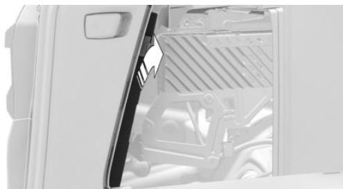 BMW X4 (2022) - Triangle de présignalisation - 2
