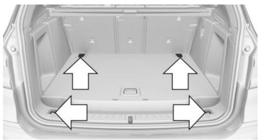 BMW X4 (2022) - Anneaux d'arrimage fixes - 1