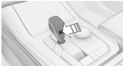 BMW X4 (2022) - Mettre le levier selector en position P - 1