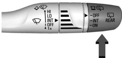 Buick Enclave 2 (2020) - Essuie-glace/lave-glace arrière - 1