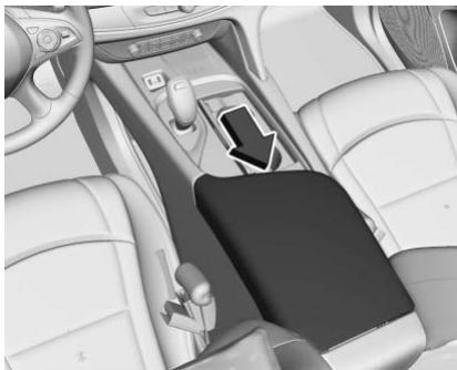 Buick Enclave 2 (2020) - Rangement de console centrale - 1