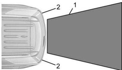 Buick Enclave 2 (2020) - Caméra de vision arrêté (RVC) - 1