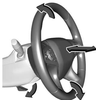 Buick Enclave 2 (2020) - Réglage de volant de direction - 1