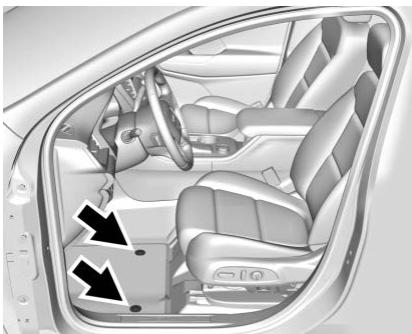 Buick Enclave 2 (2020) - Bouton de retenue - 1