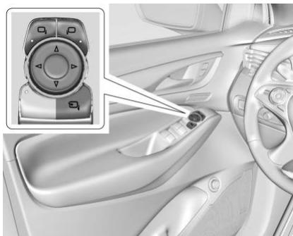 Buick Enclave 2 (2020) - Rétroviseurs à rabattement électrique - 1