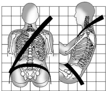 Buick Enclave 2 (2020) - Port ajusté des ceintures de sécurité - 1