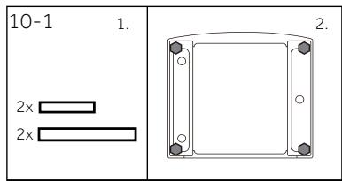 HAIER HWD80B14939FR - En OPTION : installation des pads de réduction de bruit - 1