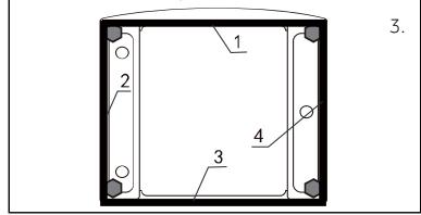 HAIER HWD80B14939S8 - EN OPTION : Installation des pads de réduction de bruit - 2