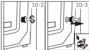 HAIER HWD80B14939 - Demontez les boulons de transport - 1
