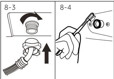 HAIER HWD80B14939 - Vanne et filtré d'arrivée d'eau - 1