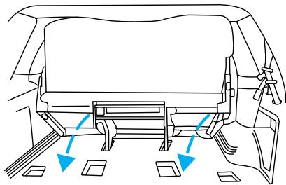 FORD Expedition (1999-2002) - Pose de la banquette du troisième rang - 3