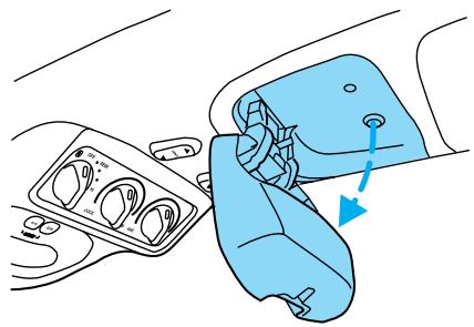 FORD Expedition (1999-2002) - Compartment de rangement avant (selon l'équipement) - 1