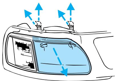 FORD Expedition (1999-2002) - Remplacement des ampoules de phare - 1