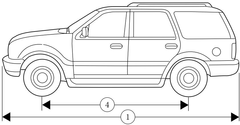 FORD Expedition (1999-2002) - et contenances - 1