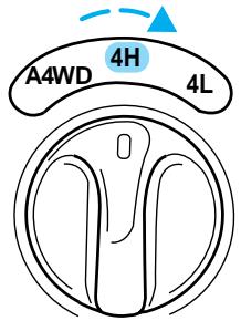 FORD Expedition (1999-2002) - Passage du mode A4WD en mode 4H - 1