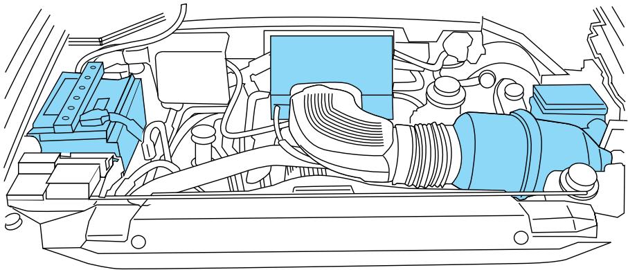 FORD Expedition (1999-2002) - Nettoyage du moteur - 1