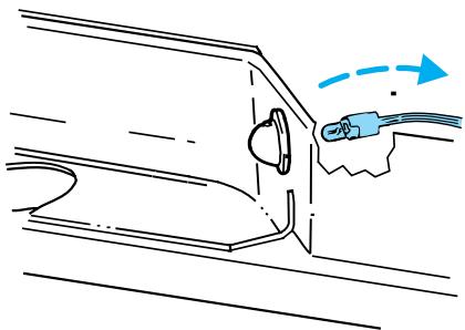 FORD Expedition (1999-2002) - Remplacement des ampoules d'éclairage de plaque d'immatriculation - 1
