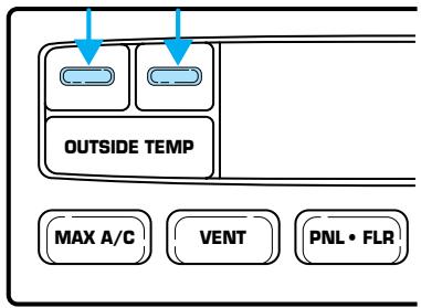 FORD Expedition (1999-2002) - Choix d'une température - 2