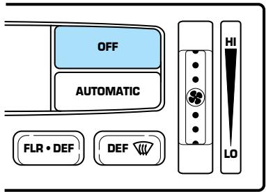 FORD Expedition (1999-2002) - Arrêt de la régulation électronique de température - 1