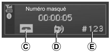RENAULT Radio Classic (2016) - Recevoir un appel - 1