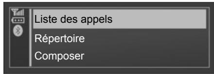 RENAULT Radio Classic (2016) - Appeler un contact d'un répertoire téléphone - 2