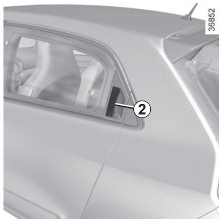 RENAULT Twingo 3 Phase 2 (2019) - Portes avant - 1